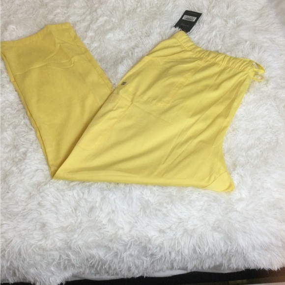 Matrix by Maevn Pants - Matrix by Maeven semi jogger scrub trousers sunshine yellow Woman’s 3X